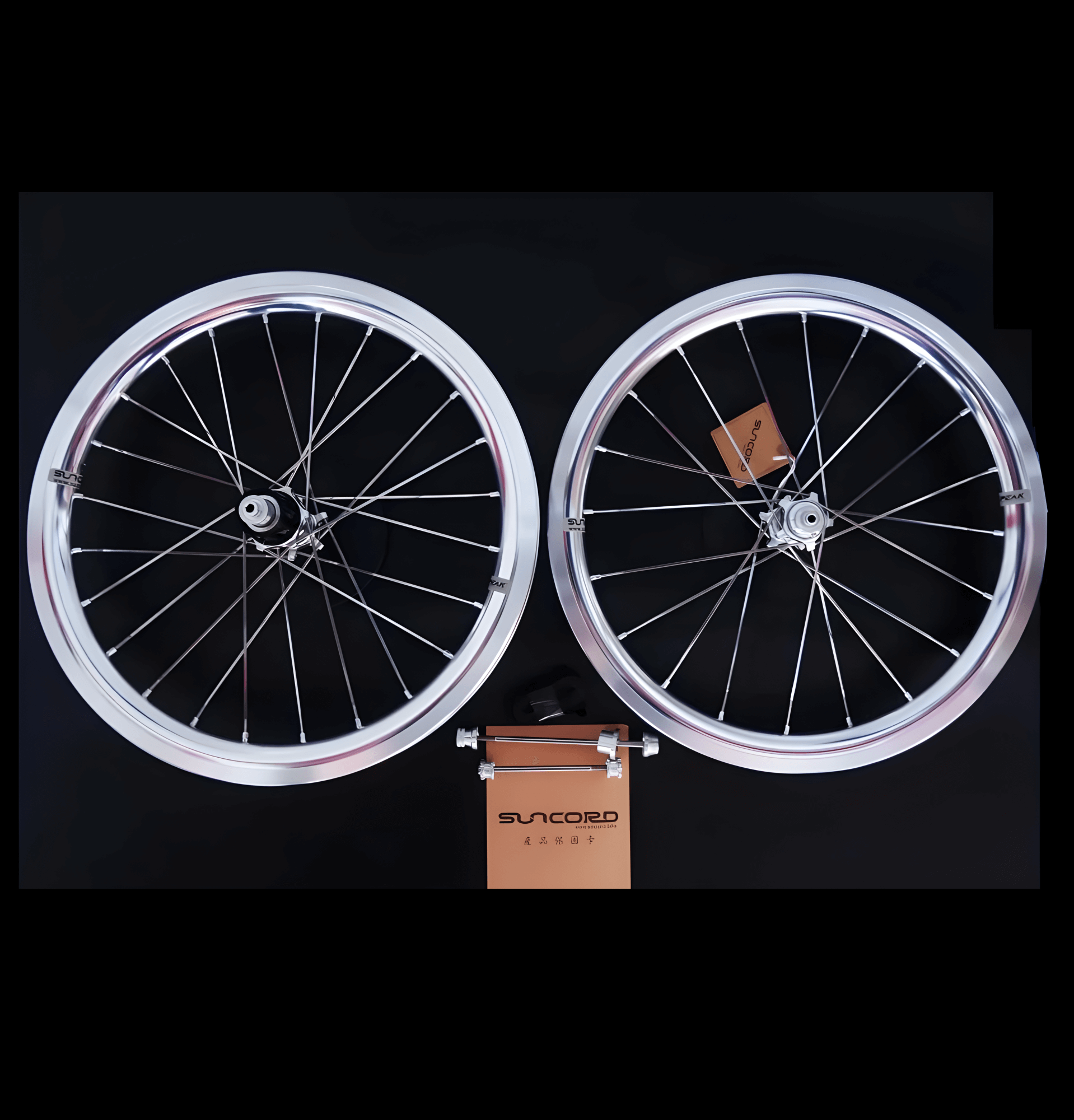 Suncord 16″ alloy wheelset for Brompton Bicycle –