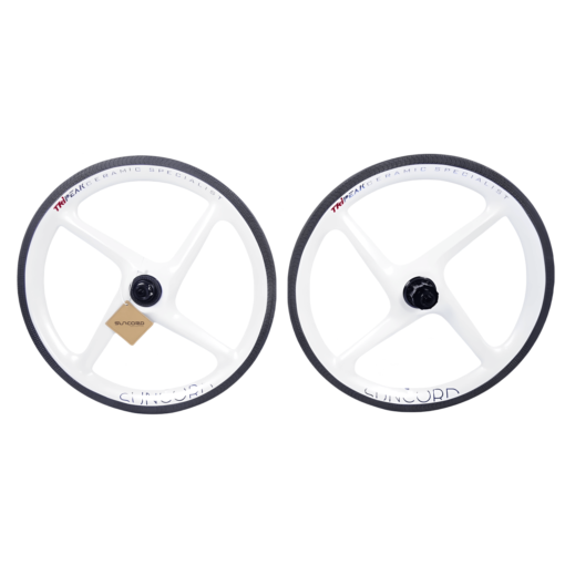 Suncord 349 full carbon Four-Spoke wheel for Brompton Bicycle