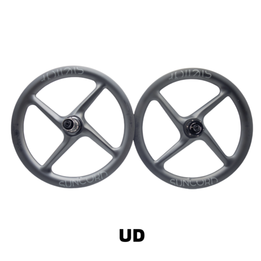 Suncord 349 full carbon Four-Spoke wheel for Birdy Bicycle DISC