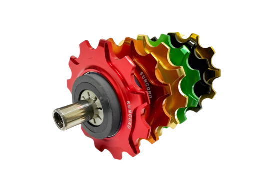 Colorful 12T positive and negative gear for Brompton