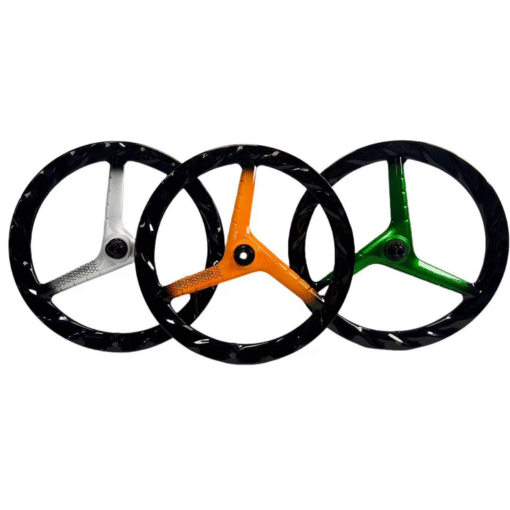 Suncord 451 full carbon Tri-Spoke wheel for Brompton GLINE Bicycle DISC