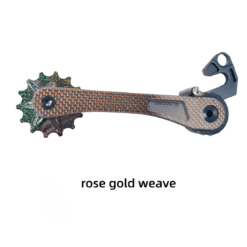Alternative view of Suncord colorful carbon chain tensioner  for BROMPTON C/P/T LINE
