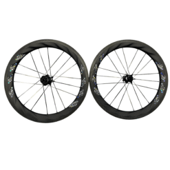 Suncord 349/35 carbon spoke rim brake wheelset for Brompton Bicycle