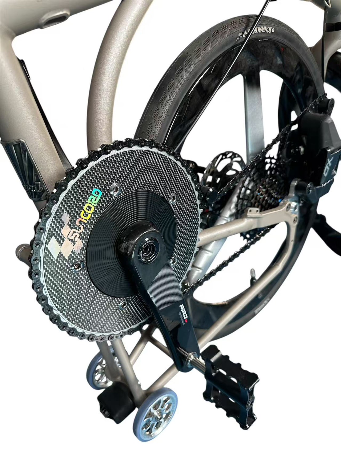 Suncord single chainring crank adapter for Brompton - Image 10